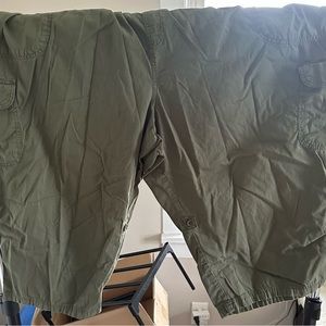 Woman Within Convertible Capri Pants - Size 30W